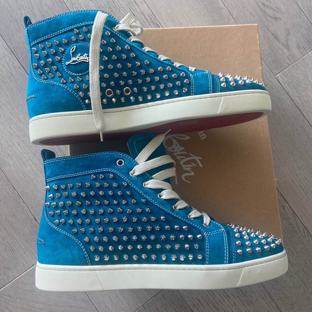 Christian louboutin spike sneakers